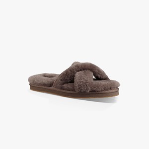 Ugg Abela Women Slippers Grey (5134THQEC)